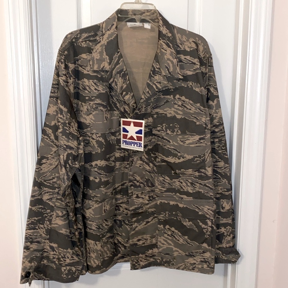 Propper ABU Mens Tactical Military Coat Tiger Digital Camo 48S XL